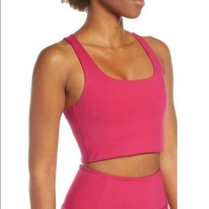 Girlfriend collective Paloma bra S in superbloom